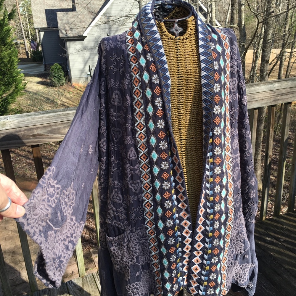 Johnny Was Wrap Cardigan gorgeous!